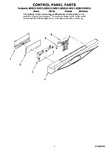 Diagram for 02 - Control Panel Parts