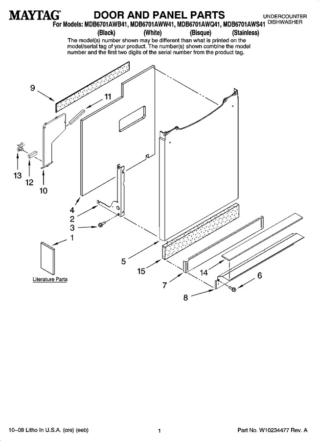 Diagram for MDB6701AWS41