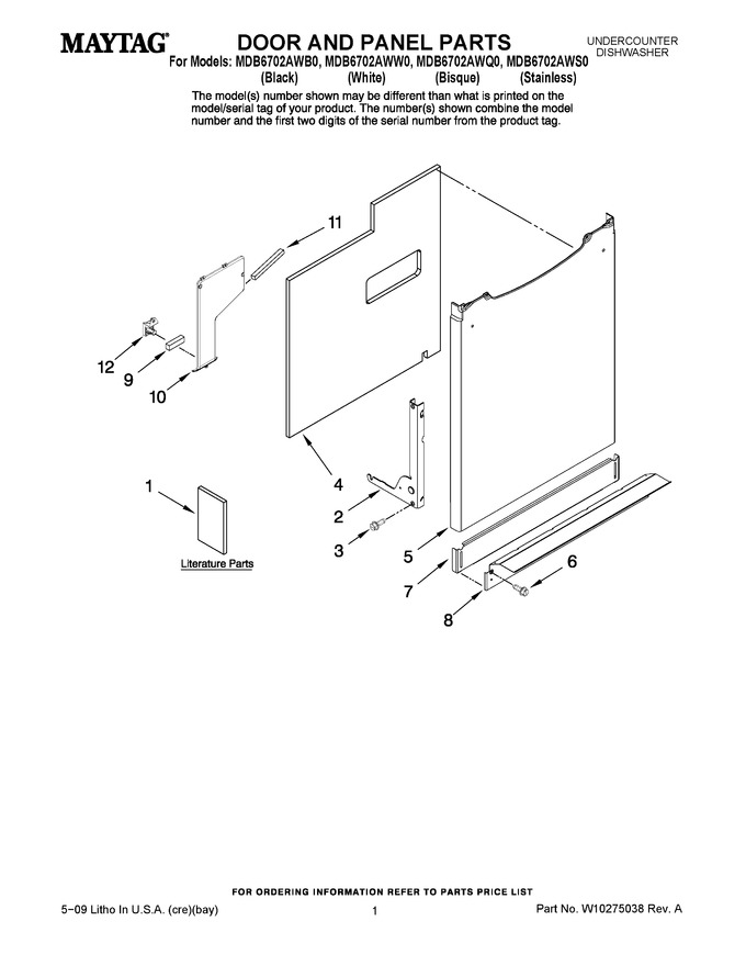 Diagram for MDB6702AWS0
