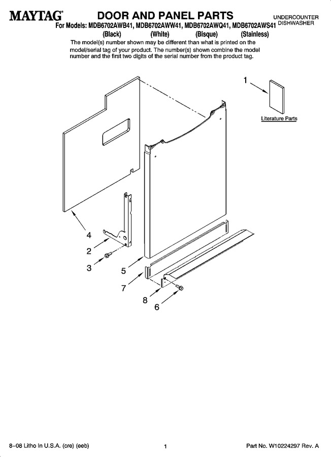Diagram for MDB6702AWS41