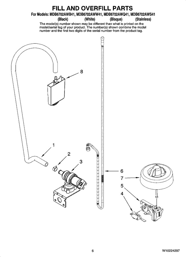 Diagram for MDB6702AWW41