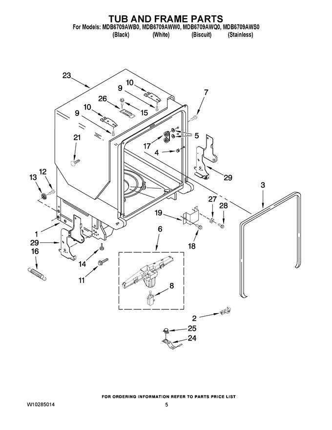 Diagram for MDB6709AWB0