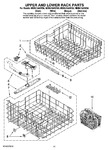 Diagram for 09 - Upper And Lower Rack Parts