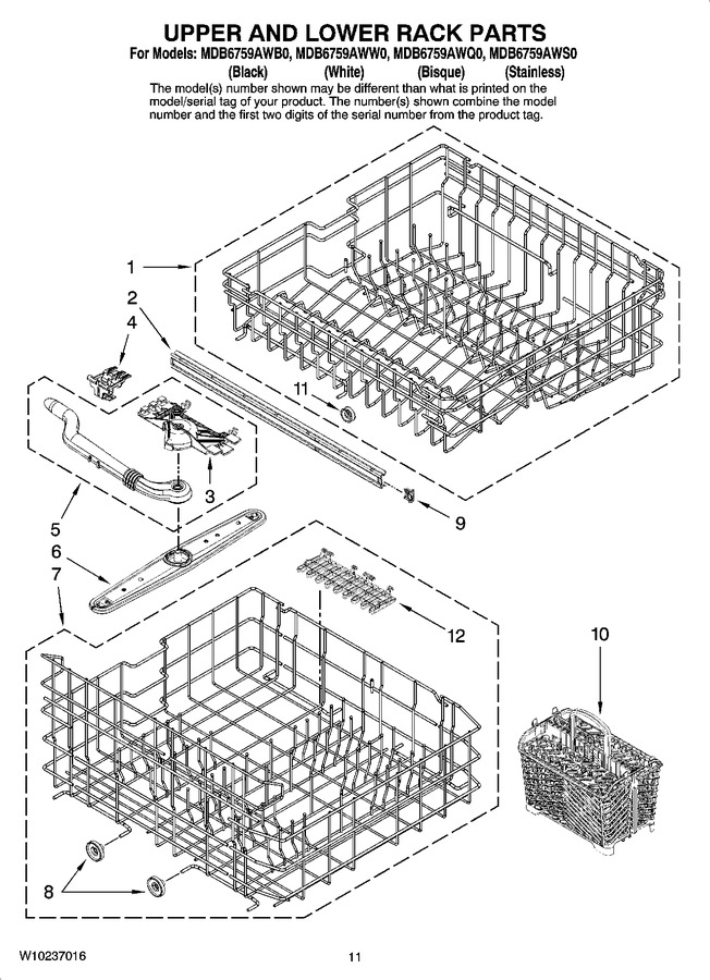 Diagram for MDB6759AWW0