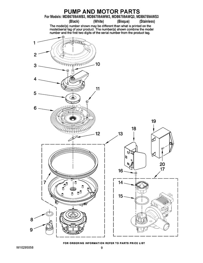 Diagram for MDB6759AWW3