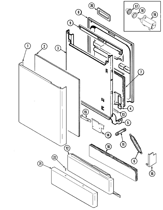 Diagram for MDB7160AWW