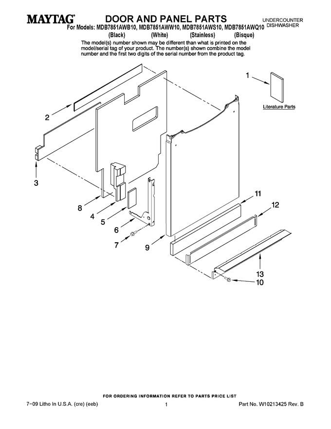 Diagram for MDB7851AWS10