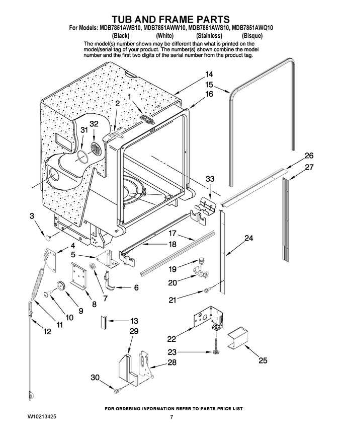 Diagram for MDB7851AWW10