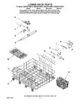 Diagram for 09 - Lower Rack Parts