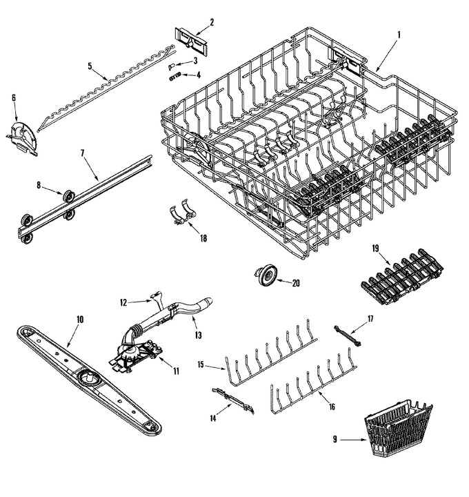 Diagram for MDB8600AWB
