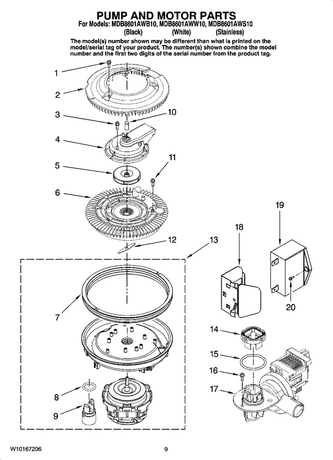 Diagram for MDB8601AWW10