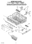 Diagram for 10 - Upper Rack Parts