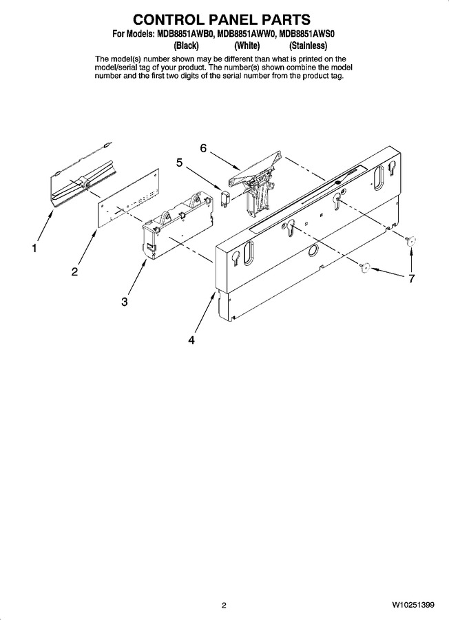 Diagram for MDB8851AWS0