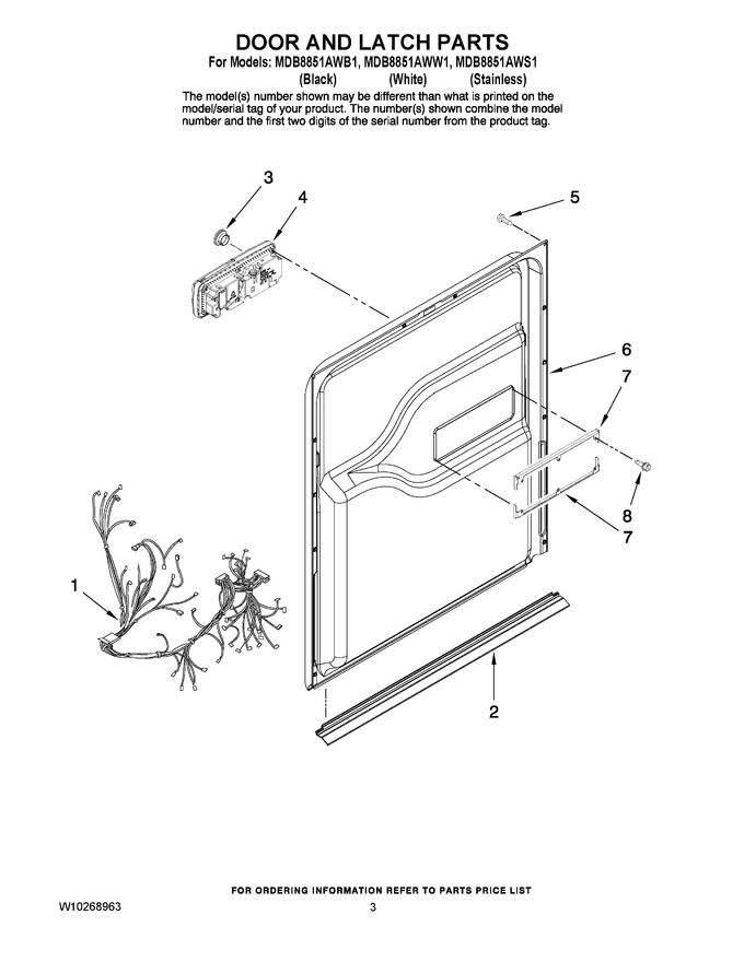 Diagram for MDB8851AWB1