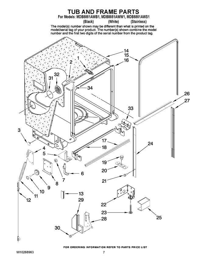 Diagram for MDB8851AWB1