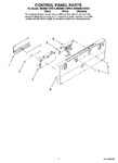 Diagram for 02 - Control Panel Parts