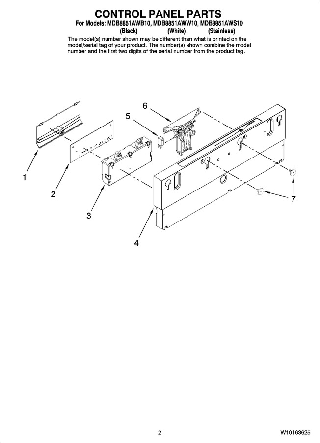 Diagram for MDB8851AWS10