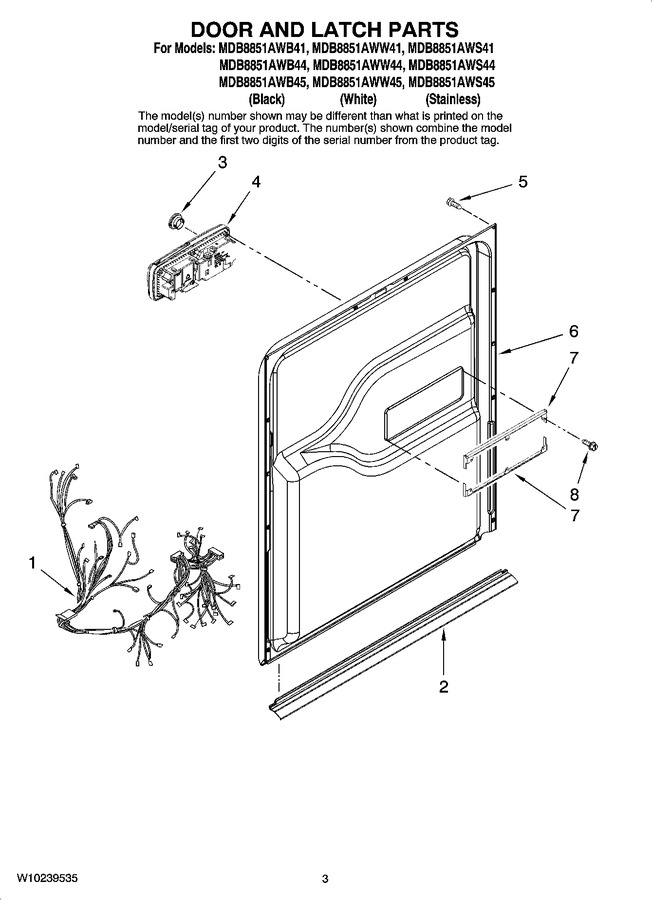 Diagram for MDB8851AWB45