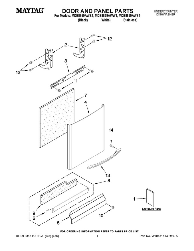Diagram for MDB8859AWB1