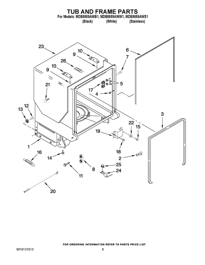 Diagram for MDB8859AWB1