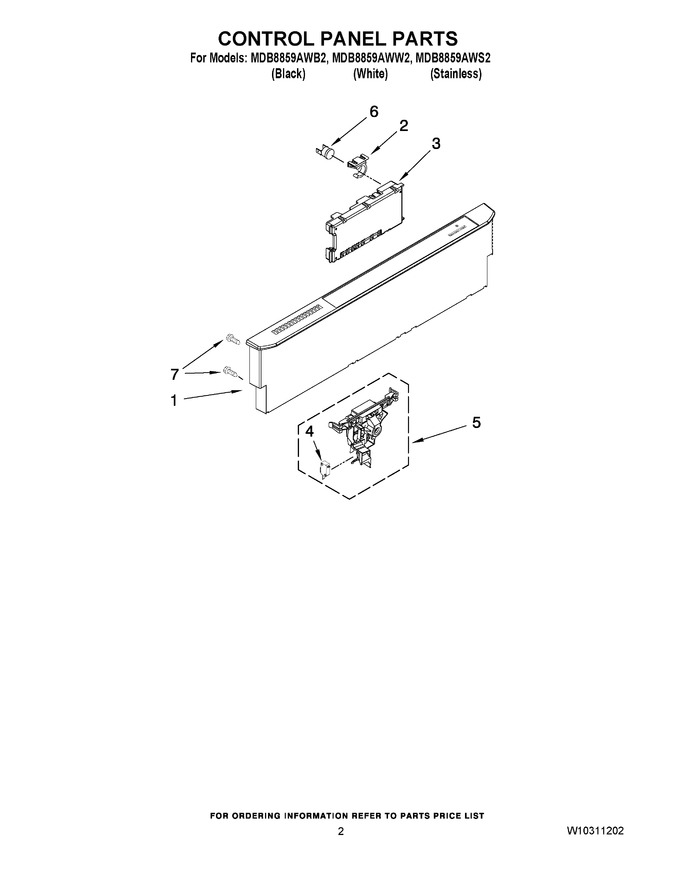 Diagram for MDB8859AWB2