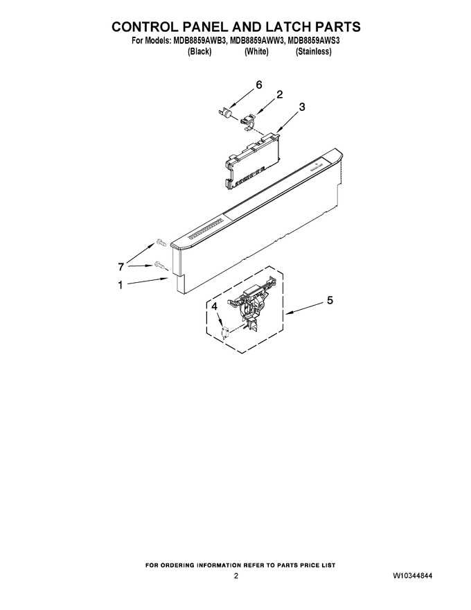 Diagram for MDB8859AWB3