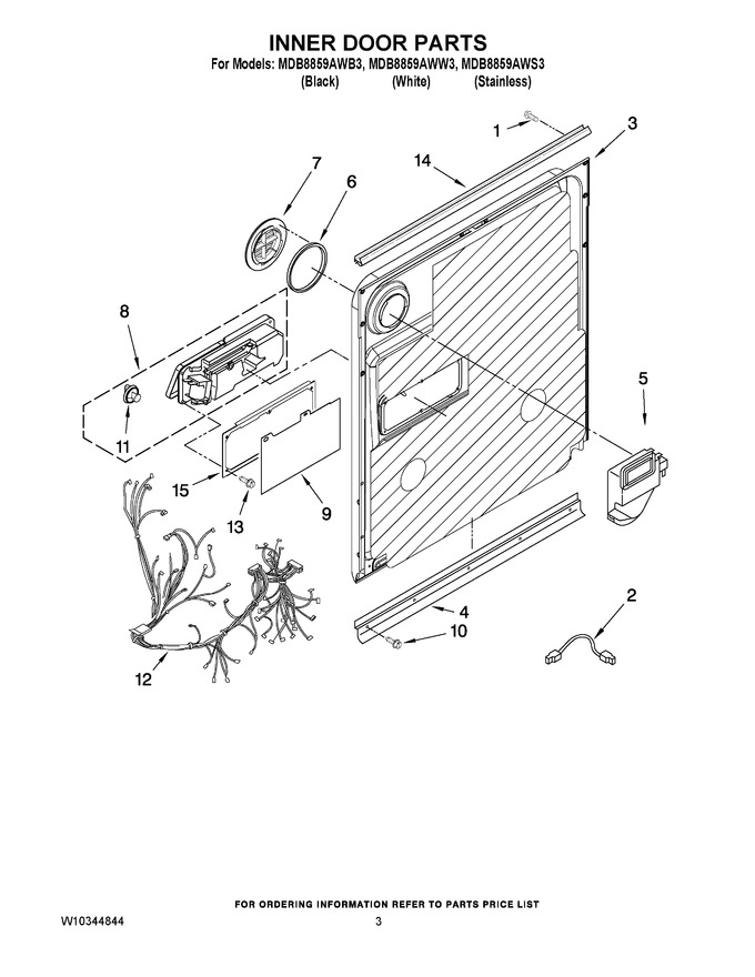 Diagram for MDB8859AWB3