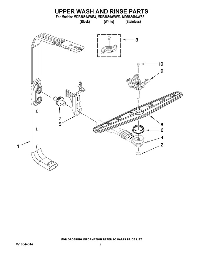 Diagram for MDB8859AWB3