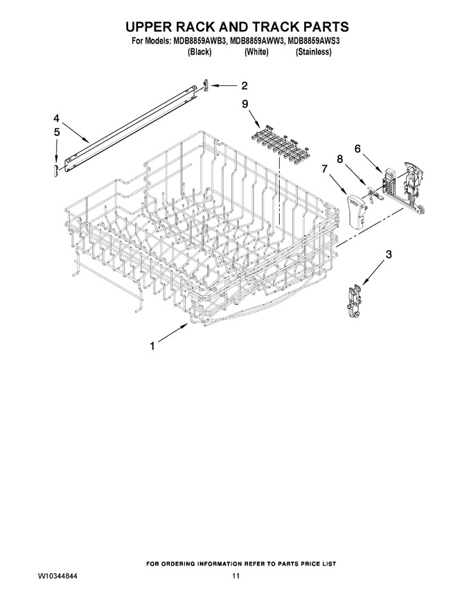 Diagram for MDB8859AWS3