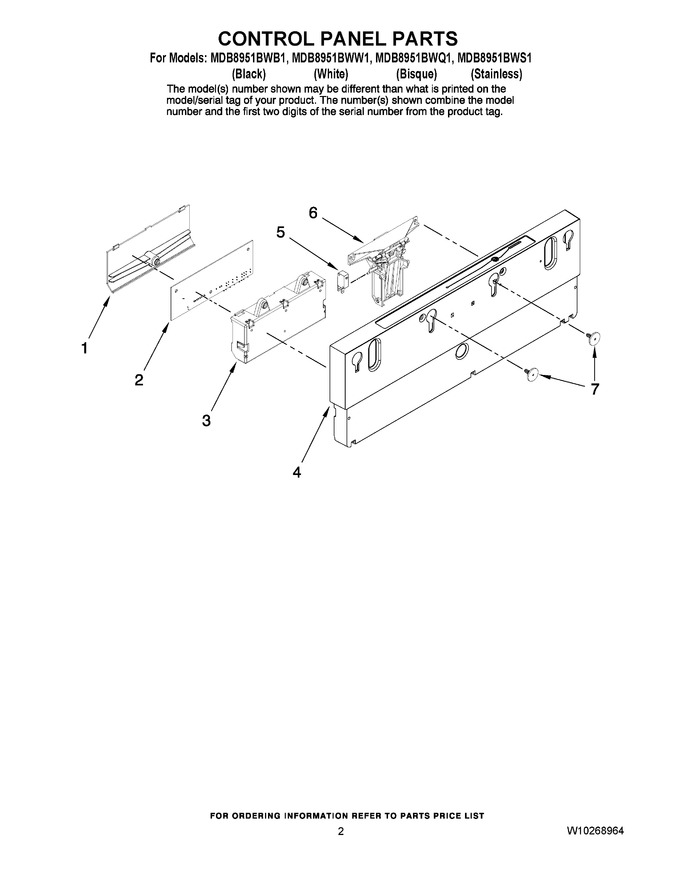 Diagram for MDB8951BWS1