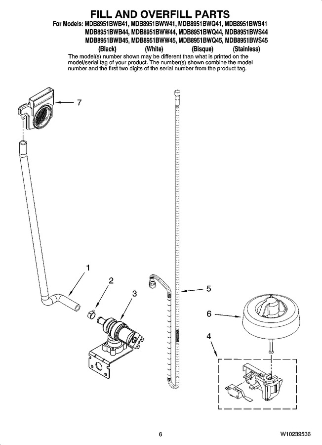 Diagram for MDB8951BWB41