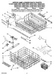 Diagram for 09 - Upper And Lower Rack Parts