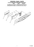 Diagram for 02 - Control Panel Parts