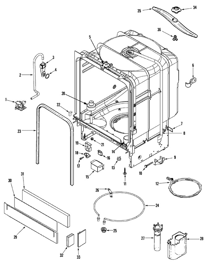 Diagram for MDBE790AWQ