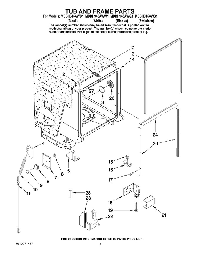 Diagram for MDBH945AWQ1