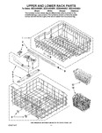 Diagram for 09 - Upper And Lower Rack Parts