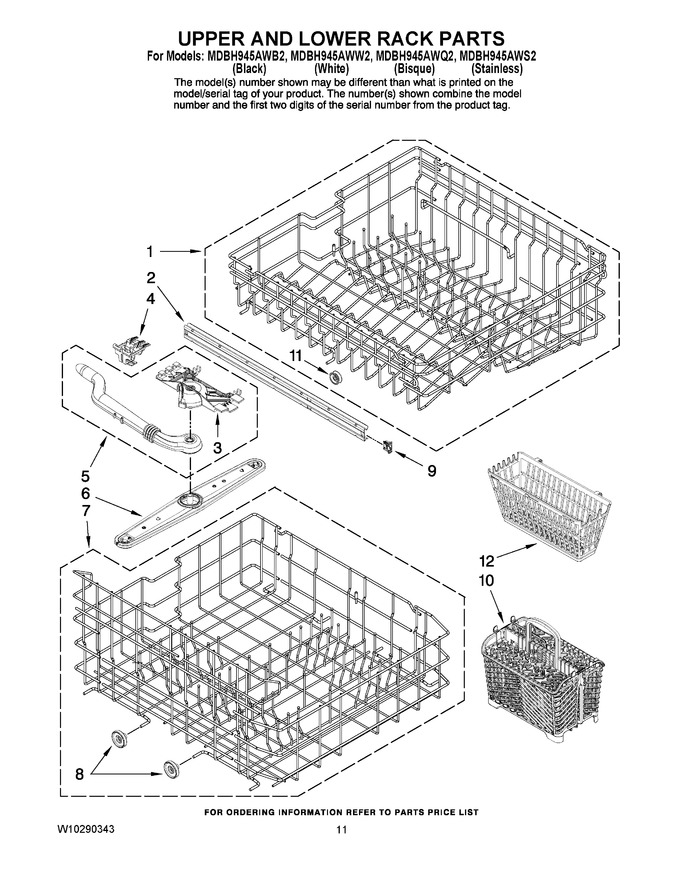 Diagram for MDBH945AWS2