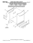 Diagram for 01 - Door And Panel Parts