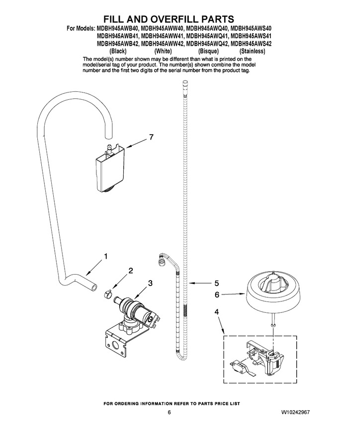 Diagram for MDBH945AWW41