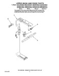 Diagram for 10 - Upper Wash And Rinse Parts