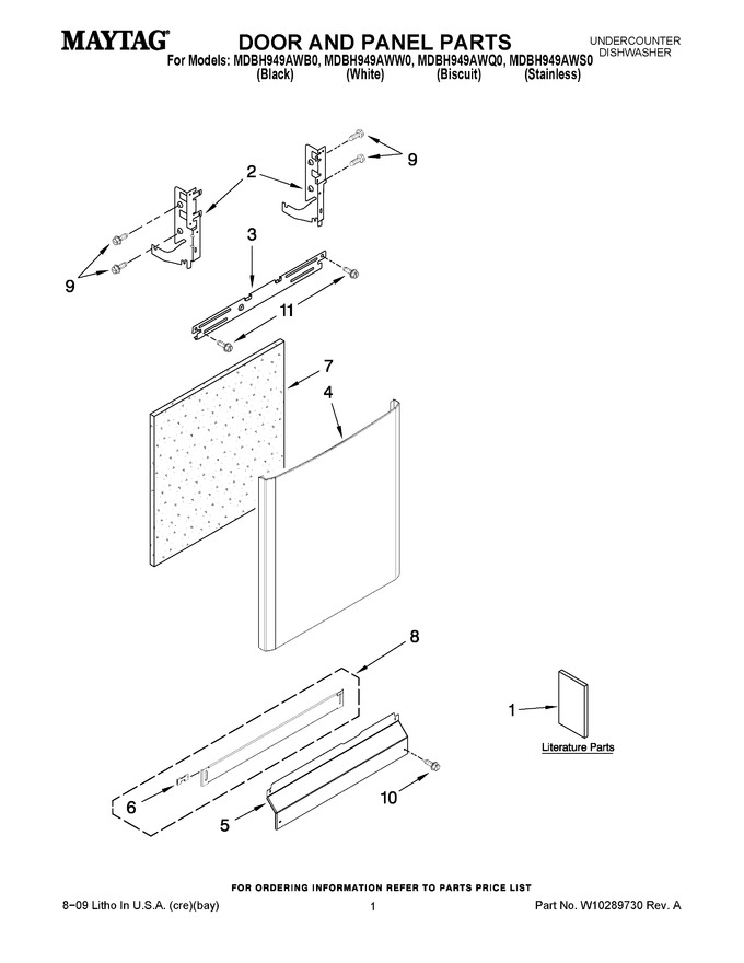 Diagram for MDBH949AWB0