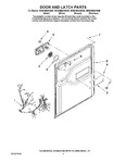 Diagram for 03 - Door And Latch Parts