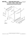 Diagram for 01 - Door And Panel Parts