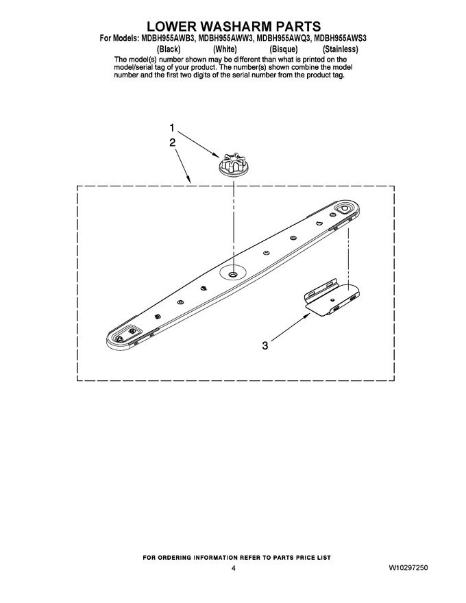 Diagram for MDBH955AWW3