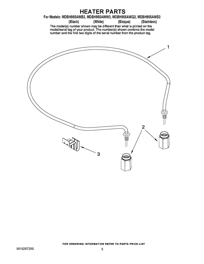 Diagram for MDBH955AWQ3