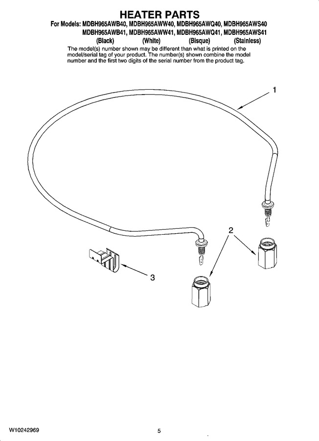 Diagram for MDBH965AWS40