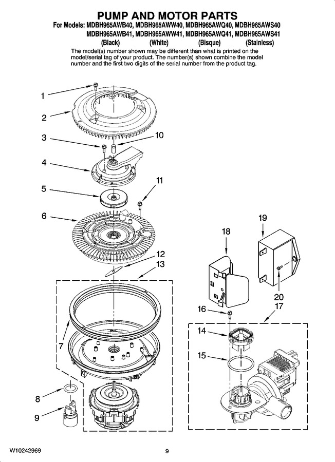 Diagram for MDBH965AWB41