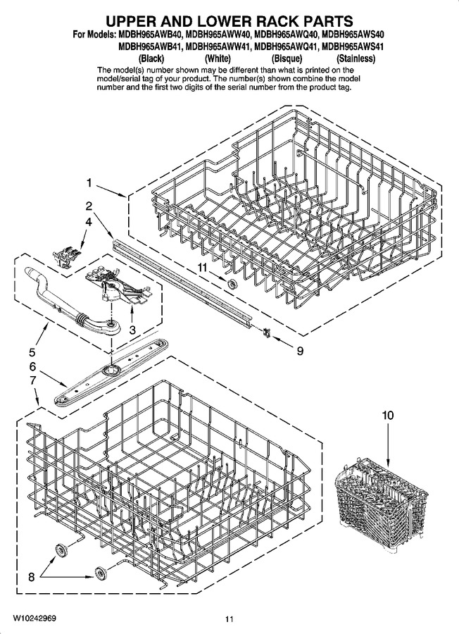 Diagram for MDBH965AWS41