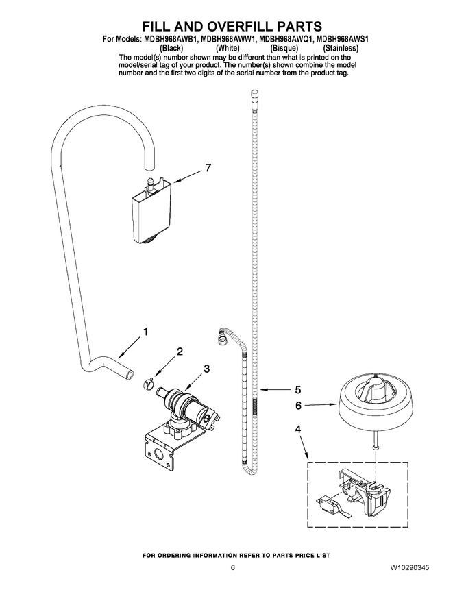 Diagram for MDBH968AWB1