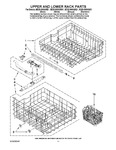 Diagram for 09 - Upper And Lower Rack Parts